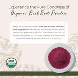 Beet Root Powder Organic - 1 lb.